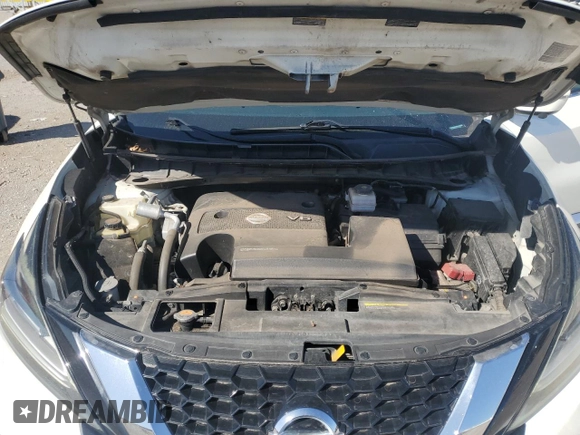 2020 Nissan Murano SL z VIN 5N1AZ2CJ2LN111954, wystawiony jako Copart lot #48306415 z przebiegiem 147 445 mil mil oraz Szkoda całkowita • Salvage title. Historia ofert i sprzedaży dostępna na DreamBid. Obrazek 12.