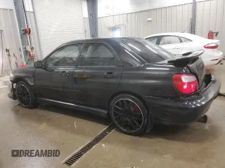 2005 Subaru Impreza Sedan (Natl) WRX with VIN JF1GD29615G523750, listed as a Copart auction lot 42104015 with 141,630 mi miles and Salvage Title. Bid and sale history available at carsss.com. Image 2.