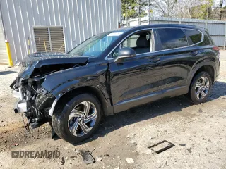 2021 Hyundai Santa Fe SE with VIN 5NMS14AJ1MH340283, listed as a Copart auction lot 46245765 with 63,300 mi miles and Salvage title. Bid and sale history available at DreamBid. Image 1.
