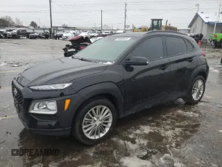 2018 Hyundai Kona SEL with VIN KM8K2CAA2JU169664, listed as a Copart auction lot 84850834 with 35,774 mi miles and Salvage Title. Bid and sale history available at carsss.com. Image 1.