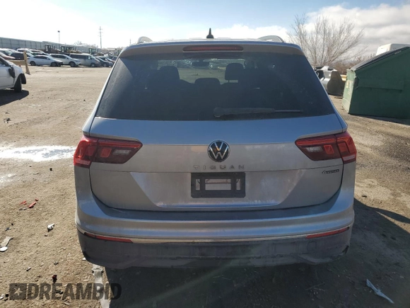 2023 Volkswagen Tiguan S with VIN 3VVFB7AX8PM072064, listed as a Copart auction lot 87967065 with 16,812 mi miles and Salvage title. Bid and sale history available at DreamBid. Image 6.