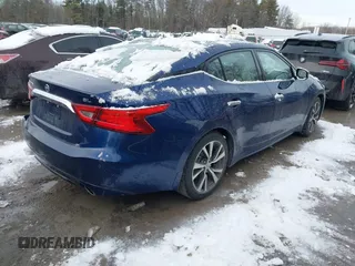 2017 Nissan Maxima SV with VIN 1N4AA6AP8HC365932, listed as a IAAI auction lot 41536444 with 106,607 mi miles. Bid and sale history available at carsss.com. Image 4.