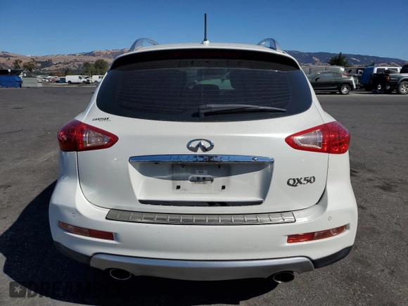 2016 Infiniti QX50 with VIN JN1BJ0RPXGM231063, listed as a Copart auction lot 76352804 with 95,889 mi miles and Salvage Title. Bid and sale history available at carsss.com. Image 6.