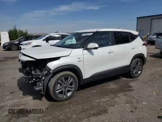 2021 Kia Seltos LX with VIN KNDEPCAA2M7094907, listed as a Copart auction lot 58856315 with 66,240 mi miles and Salvage title. Bid and sale history available at DreamBid. Image 1.