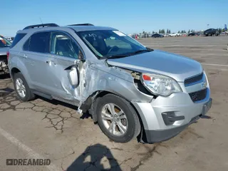 2012 Chevrolet Equinox LT w/1LT with VIN 2GNFLEEK4C6133856, listed as a IAAI auction lot 41754054 with 124,529 mi miles. Bid and sale history available at carsss.com. Image 1.