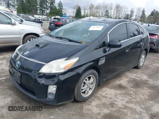 2010 Toyota Prius II with VIN JTDKN3DU1A0068687, listed as a IAAI auction lot 41928063 with 391,834 mi miles. Bid and sale history available at carsss.com. Image 2.