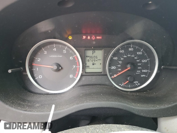 2014 Subaru Forester 2.5i with VIN JF2SJAAC4EH470711, listed as a Copart auction lot 52100915 with 187,294 mi miles and Salvage Title. Bid and sale history available at DreamBid. Image 9.