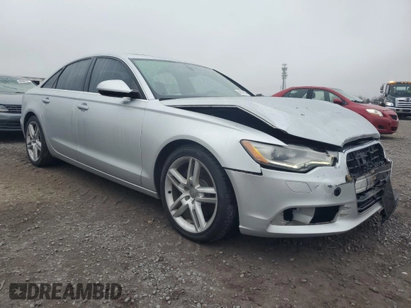2015 Audi A6 2.0T Premium with VIN WAUFFAFC0FN009984, listed as a Copart auction lot 84247834 with 85,290 mi miles and Salvage Title. Bid and sale history available at carsss.com. Image 4.