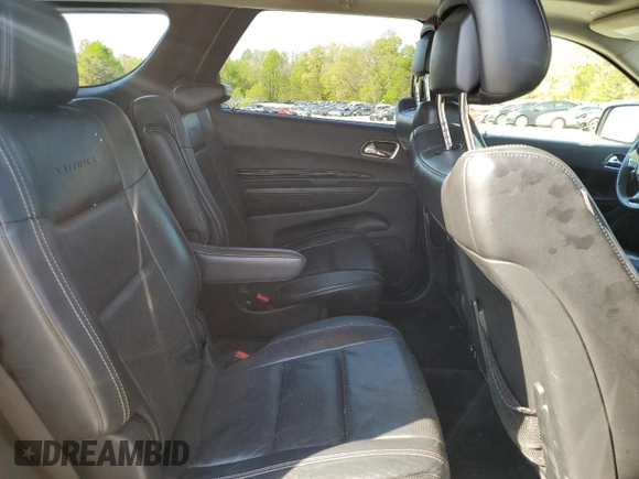 2017 Dodge Durango Citadel with VIN 1C4RDJEGXHC766870, listed as a Copart auction lot 53287365 with 222,047 mi miles and Salvage title. Bid and sale history available at DreamBid. Image 11.