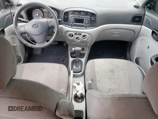 2008 Hyundai Accent GLS with VIN KMHCN46C38U267446, listed as a Copart auction lot 48817745 with 131,296 mi miles and Salvage Title. Bid and sale history available at carsss.com. Image 8.