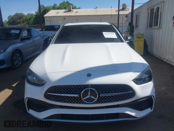 2022 Mercedes-Benz C 300 with VIN W1KAF4GB4NR056209, listed as a IAAI auction lot 42111449 with 21,545 mi miles and . Bid and sale history available at DreamBid. Image 12.