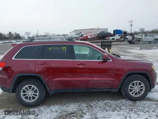 2018 Jeep Grand Cherokee Laredo E with VIN 1C4RJFAG9JC504596, listed as a IAAI auction lot 41595149 with 93,713 mi miles. Bid and sale history available at carsss.com. Image 13.