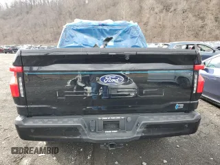 2024 Ford F-150 Lightning Flash with VIN 1FT6W3L78RWG03307, listed as a Copart auction lot 51422915 with 3,621 mi miles and Salvage Title. Bid and sale history available at DreamBid. Image 6.