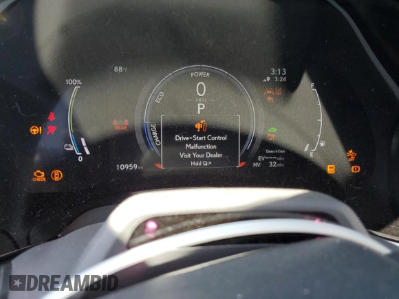 2024 Lexus RX 450h+ Luxury z VIN JTJCJMGA2R2021916, wystawiony jako Copart lot #57710955 z przebiegiem 10 959 mil mil oraz Szkoda całkowita • Salvage title. Historia ofert i sprzedaży dostępna na DreamBid. Obrazek 9.
