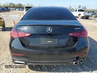 2024 Mercedes-Benz C 300 with VIN W1KAF4GB3RR228204, listed as a Copart auction lot 85807794 with 5,424 mi miles and Salvage Title. Bid and sale history available at DreamBid. Image 6.
