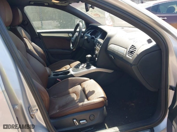 2013 Audi A4 Premium Plus with VIN WAUFFAFL7DN037942, listed as a IAAI auction lot 41766737 with 141,008 mi miles. Bid and sale history available at carsss.com. Image 5.