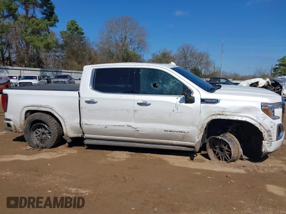 2020 GMC Sierra 1500 Denali z VIN 1GTU9FEL7LZ152659, wystawiony jako IAAI lot #41662492 z przebiegiem 101 222 mil mil oraz . Historia ofert i sprzedaży dostępna na DreamBid. Obrazek 6.