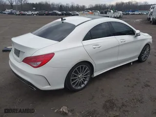 2016 Mercedes-Benz CLA with VIN WDDSJ4EB8GN353581, listed as a IAAI auction lot 41694792 with 109,332 mi miles. Bid and sale history available at carsss.com. Image 4.