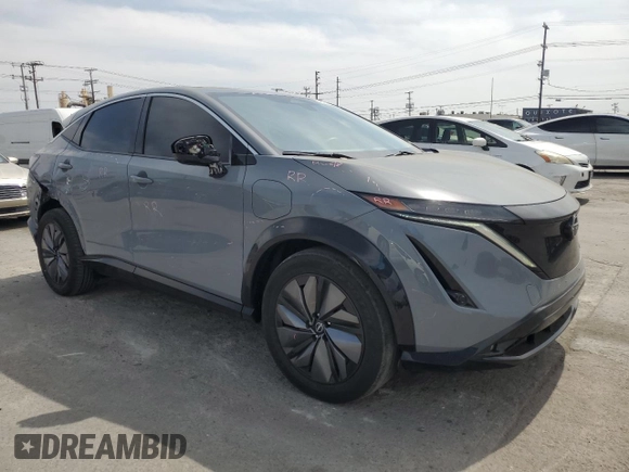 2024 Nissan ARIYA Evolve+ z VIN JN1BF0BA2RM435673, wystawiony jako Copart lot #48230945 z przebiegiem 17 244 mil mil oraz Szkoda całkowita • Salvage title. Historia ofert i sprzedaży dostępna na DreamBid. Obrazek 4.
