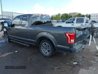 2017 Ford F-150 XL with VIN 1FTEX1CF3HKC23351, listed as a IAAI auction lot 40623873 with 135,670 mi miles. Bid and sale history available at carsss.com. Image 3.