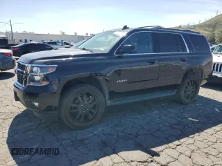 2016 Chevrolet Tahoe LT with VIN 1GNSCBKC9GR250708, listed as a Copart auction lot 48578015 with 112,526 mi miles and Salvage title. Bid and sale history available at DreamBid. Image 1.