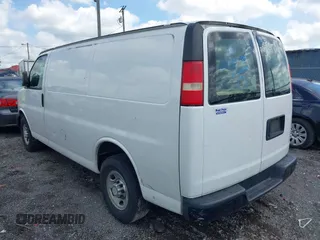 2011 Chevrolet Express Cargo with VIN 1GCWGFBA3B1107667, listed as a IAAI auction lot 42066960 with 300,390 mi miles. Bid and sale history available at carsss.com. Image 3.