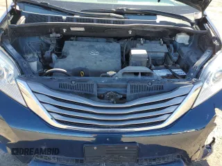 2012 Toyota Sienna XLE with VIN 5TDDK3DC4CS030461, listed as a Copart auction lot 49670925 with 169,836 mi miles and Salvage Title. Bid and sale history available at carsss.com. Image 12.