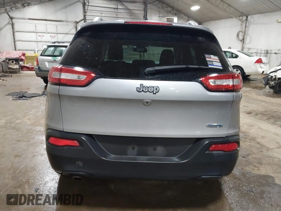 2018 Jeep Cherokee Latitude Plus with VIN 1C4PJLLB4JD524997, listed as a IAAI auction lot 41359742 with 89,858 mi miles. Bid and sale history available at carsss.com. Image 16.