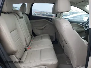 2014 Ford Escape Titanium with VIN 1FMCU9J90EUC89590, listed as a Copart auction lot 43985065 with 128,878 mi miles and Salvage Title. Bid and sale history available at carsss.com. Image 11.