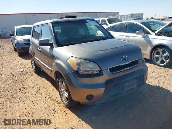 2011 Kia Soul + with VIN KNDJT2A29B7343407, listed as a IAAI auction lot 42078576 with 126,378 mi miles and . Bid and sale history available at DreamBid. Image 1.
