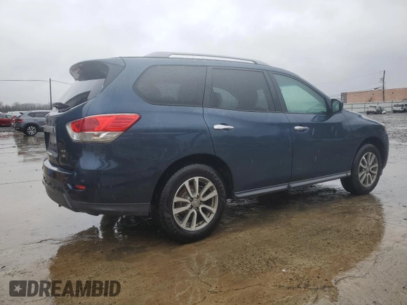 2015 Nissan Pathfinder SL z VIN 5N1AR2MM6FC661828, wystawiony jako Copart lot #50355945 z przebiegiem 188 714 mil mil oraz Szkoda całkowita • Salvage title. Historia ofert i sprzedaży dostępna na DreamBid. Obrazek 3.