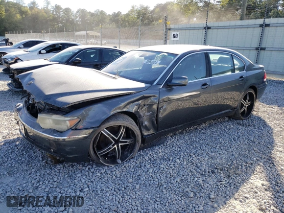 2004 BMW 7 Series 745Li z VIN WBAGN63514DS55343, wystawiony jako Copart lot #75668824 z przebiegiem 153 909 mil mil oraz Szkoda całkowita • Salvage title. Historia ofert i sprzedaży dostępna na DreamBid. Obrazek 1.