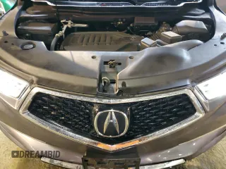 2020 Acura MDX w/Technology Pkg with VIN 5J8YD4H54LL051102, listed as a Copart auction lot 52684135 with 58,330 mi miles and Salvage Title. Bid and sale history available at carsss.com. Image 12.