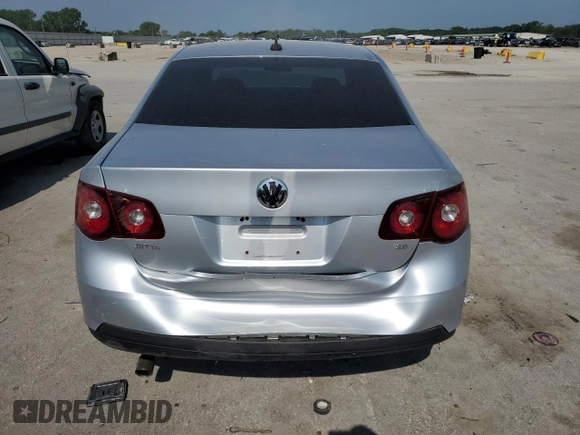 2008 Volkswagen Jetta SE with VIN 3VWRM71K18M154534, listed as a Copart auction lot 60635345 with 109,274 mi miles and Salvage title. Bid and sale history available at DreamBid. Image 6.