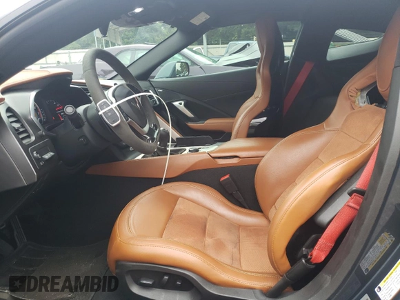 2019 Chevrolet Corvette Grand Sport 2LT with VIN 1G1YX2D73K5119516, listed as a Copart auction lot 70711984 with 92,847 mi miles and Clean Title. Bid and sale history available at carsss.com. Image 7.
