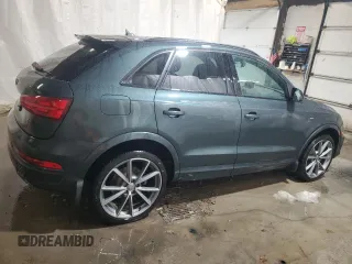2018 Audi Q3 Premium Plus with VIN WA1JCCFS9JR031065, listed as a Copart auction lot 86069934 with 56,441 mi miles and Salvage Title. Bid and sale history available at carsss.com. Image 3.