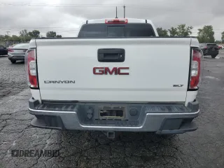 2016 GMC Canyon 4WD SLT z VIN 1GTG6DE35G1108626, wystawiony jako Copart lot #55215195 z przebiegiem 112 180 mil mil oraz Szkody całkowita. Historia ofert i sprzedaży dostępna na DreamBid. Obrazek 6.