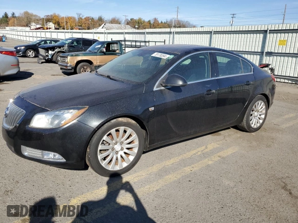 2011 Buick Regal CXL Turbo TO3 with VIN W04GX5GV8B1046739, listed as a Copart auction lot 78178394 with 83,545 mi miles and Clean Title. Bid and sale history available at carsss.com. Image 1.