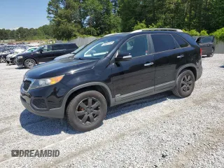 2013 Kia Sorento LX with VIN 5XYKTDA22DG315454, listed as a Copart auction lot 55587345 with 164,224 mi miles and Salvage title. Bid and sale history available at DreamBid. Image 1.