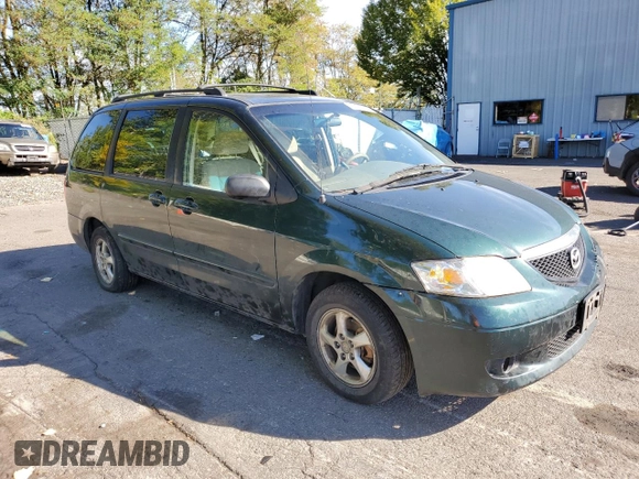2002 Mazda MPV LX z VIN JM3LW28JX20326726, wystawiony jako Copart lot #73324344 z przebiegiem 204 013 mil mil oraz Szkoda całkowita • Salvage title. Historia ofert i sprzedaży dostępna na DreamBid. Obrazek 4.