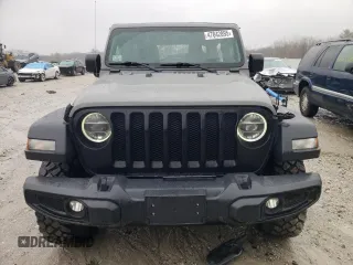 2021 Jeep Wrangler Unlimited Sport S with VIN 1C4HJXDN8MW586934, listed as a Copart auction lot 47842895 with 48,946 mi miles and Salvage Title. Bid and sale history available at carsss.com. Image 5.