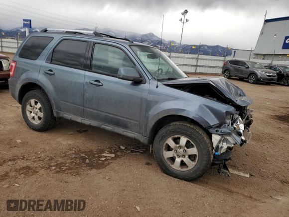 2011 Ford Escape Limited with VIN 1FMCU9E75BKC14092, listed as a Copart auction lot 45314345 with 190,422 mi miles and Salvage Title. Bid and sale history available at DreamBid. Image 4.