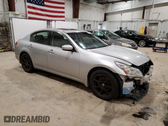 2012 Infiniti G25 x z VIN JN1DV6AR5CM731428, wystawiony jako Copart lot #51522215 z przebiegiem 141 575 mil mil oraz Nie do naprawy • Non repairable. Historia ofert i sprzedaży dostępna na DreamBid. Obrazek 4.