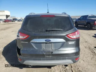 2016 Ford Escape Titanium with VIN 1FMCU0J97GUB47252, listed as a Copart auction lot 47133925 with 166,614 mi miles and Salvage Title. Bid and sale history available at carsss.com. Image 6.