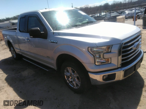 2016 Ford F-150 XL with VIN 1FTEX1CP4GFC05196, listed as a IAAI auction lot 41814514 with 206,486 mi miles and . Bid and sale history available at carsss.com. Image 1.