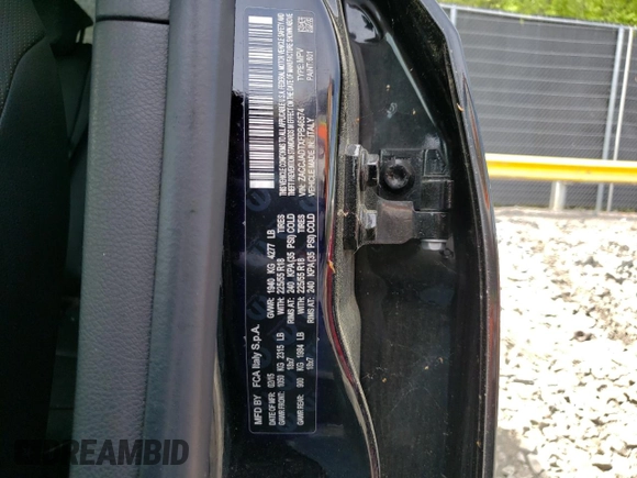2015 Jeep Renegade Limited with VIN ZACCJADTXFPB46574, listed as a Copart auction lot 54161285 with 99,801 mi miles and Clean Title. Bid and sale history available at DreamBid. Image 13.