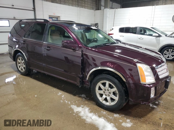 2008 Cadillac SRX RWD z VIN 1GYEE637280210642, wystawiony jako Copart lot #44681345 z przebiegiem 100 676 mil mil oraz Szkoda całkowita • Salvage title. Historia ofert i sprzedaży dostępna na DreamBid. Obrazek 4.