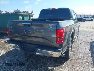 2015 Ford F-150 XLT with VIN 1FTEW1EG0FKE59929, listed as a IAAI auction lot 42161771 with 189,933 mi miles. Bid and sale history available at carsss.com. Image 4.