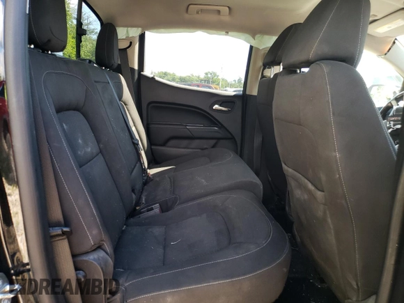 2015 GMC Canyon 4WD SLE with VIN 1GTG6BE34F1252557, listed as a Copart auction lot 61313294 with 16,084 mi miles and Salvage Title. Bid and sale history available at carsss.com. Image 10.