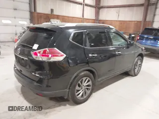 2016 Nissan Rogue SL with VIN 5N1AT2MV9GC755584, listed as a IAAI auction lot 42106132 with 83,514 mi miles and . Bid and sale history available at DreamBid. Image 4.